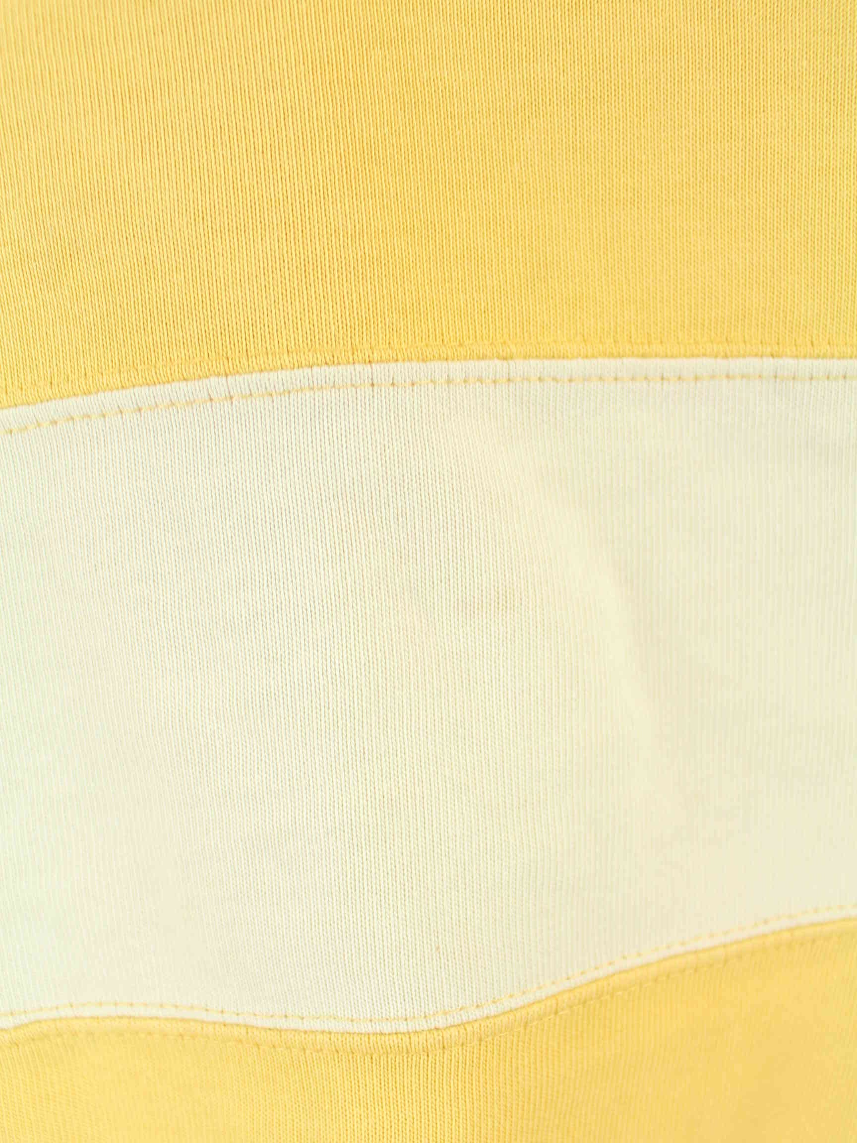 Ralph Lauren 00s Embroidered Langarm Polo Gelb L (detail image 3)
