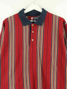 Chaps by Ralph Lauren y2k Striped Langarm Polo Rot M (detail image 1)