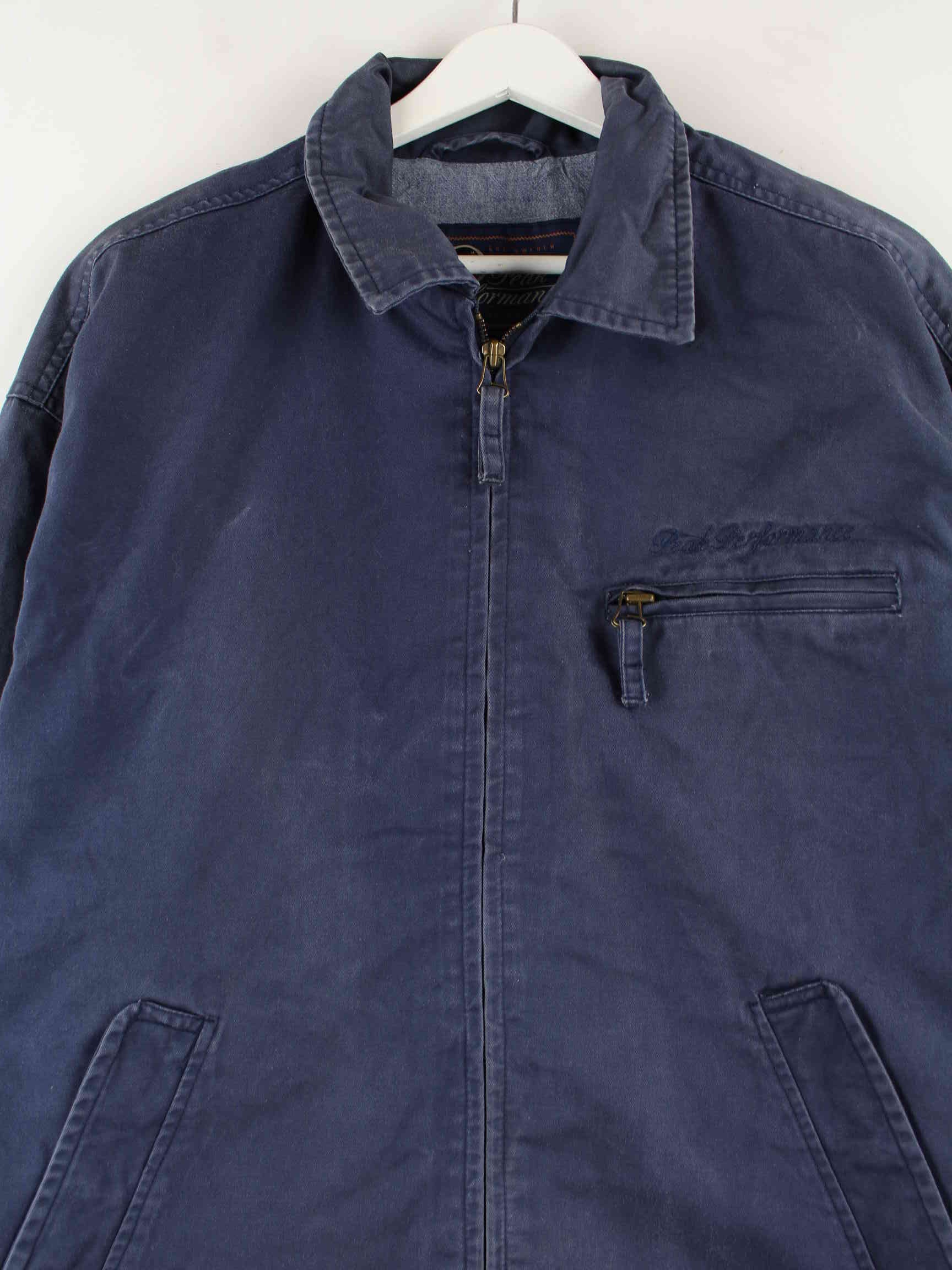 Peak Performance 00s Harrington Jacke Blau L (detail image 1)