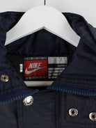 Nike 90s Vintage Big Logo Embroidered Jacke Schwarz XS (detail image 2)