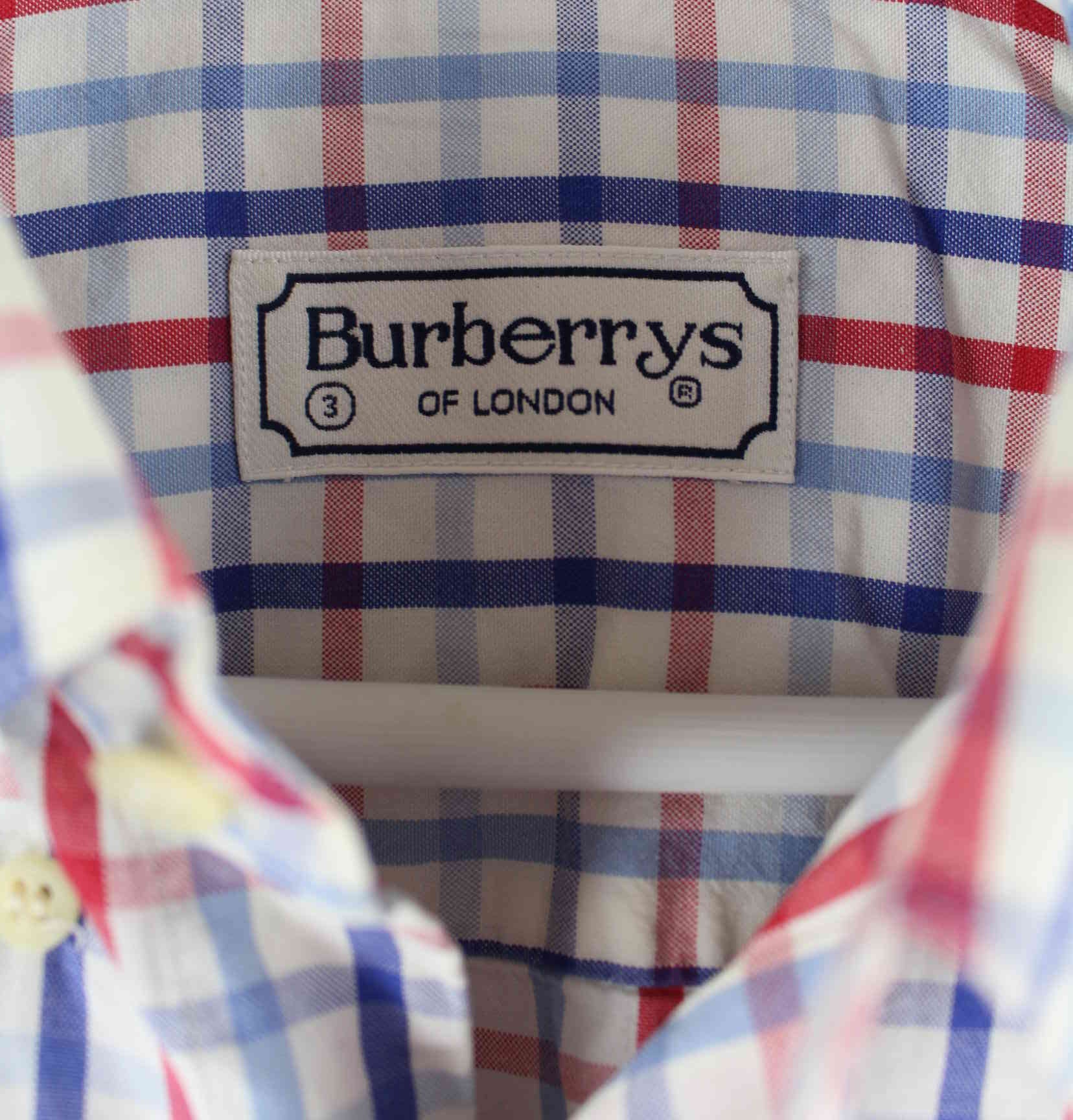 Burberry 90s Vintage Striped Hemd Mehrfarbig L (detail image 3)