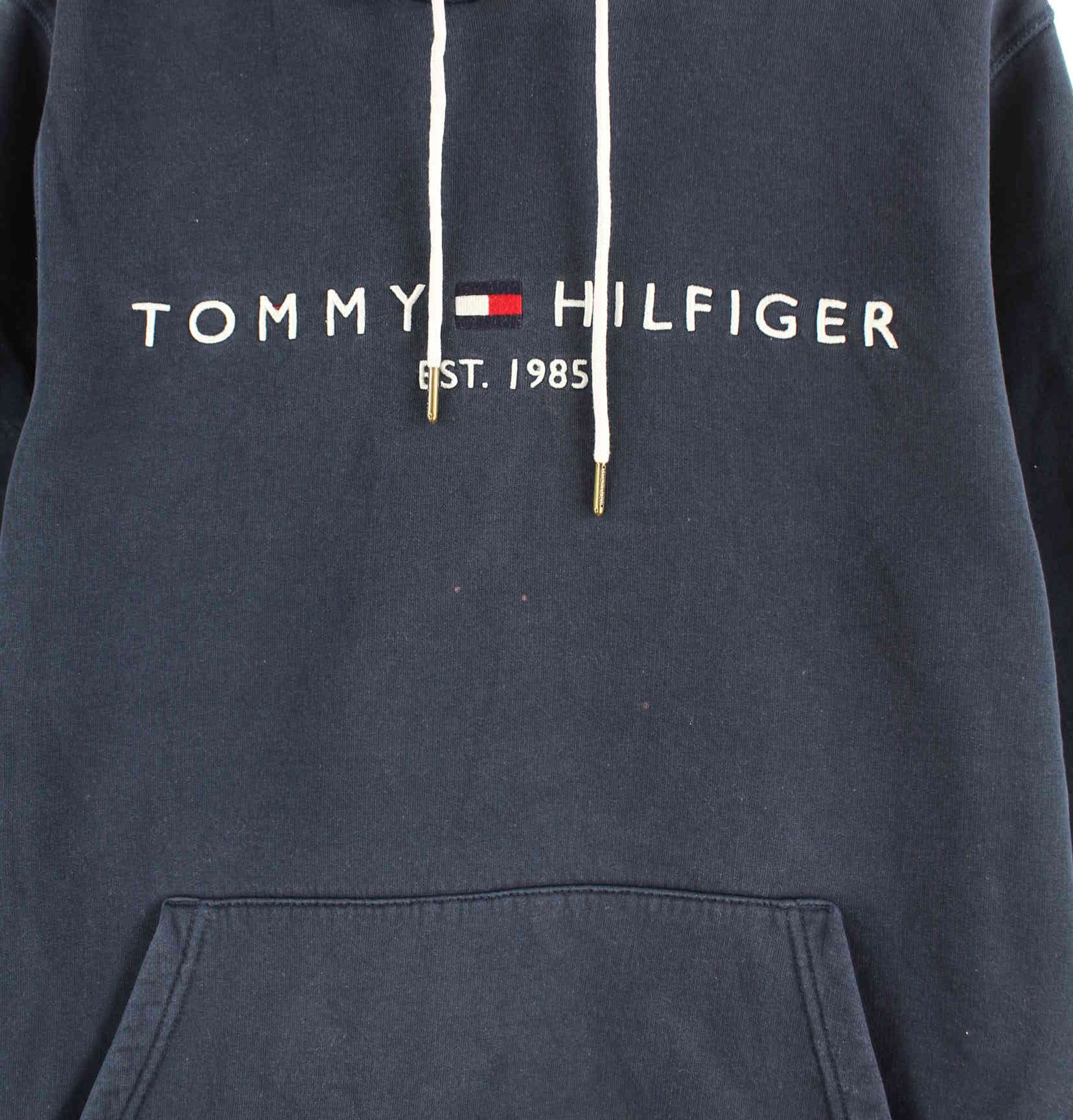 Tommy Hilfiger y2k Embroidered Hoodie Blau M (detail image 1)