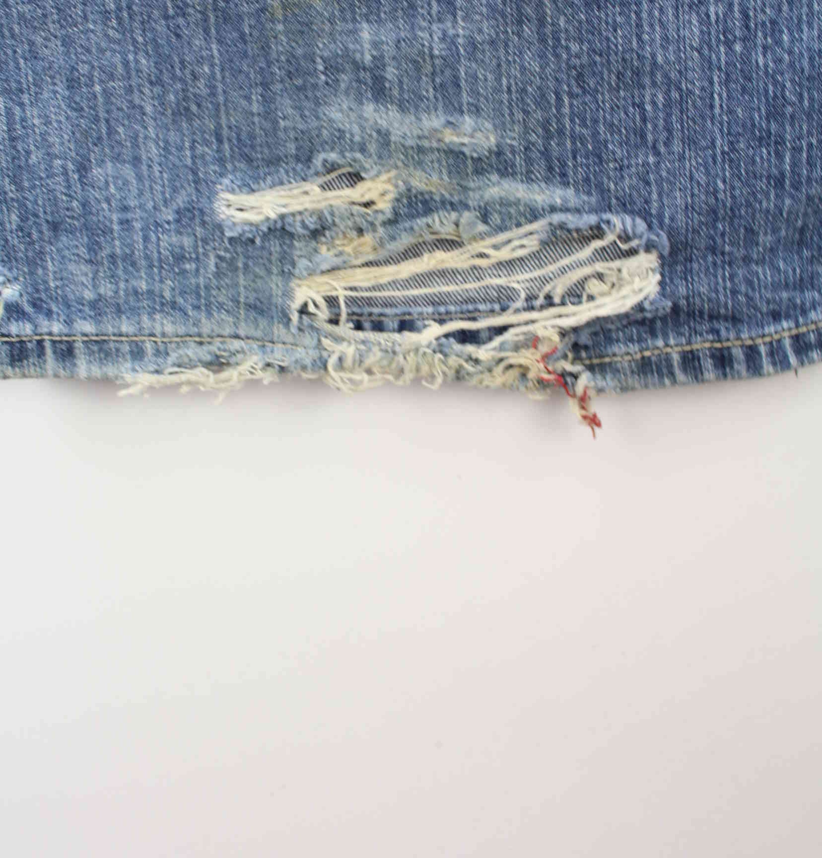 Ecko y2k Embroidered Baggy Fit Jeans Blau W36 L34 (detail image 5)