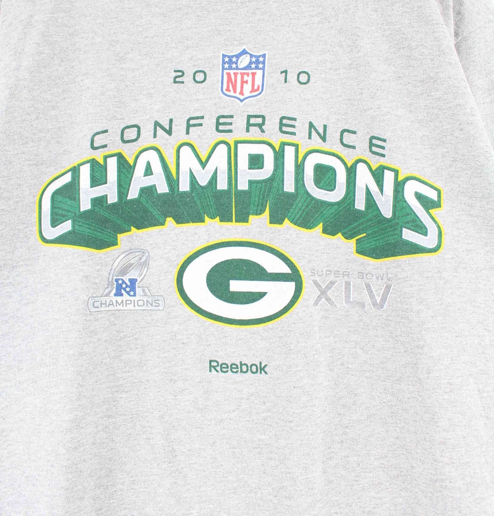 Reebok 2010 G Packers Print T-Shirt Grau XXL (detail image 1)