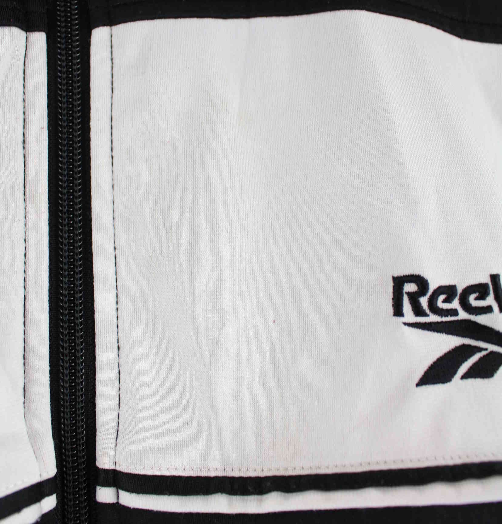 Reebok 00s Embroidered Trainingsjacke Schwarz L (detail image 4)