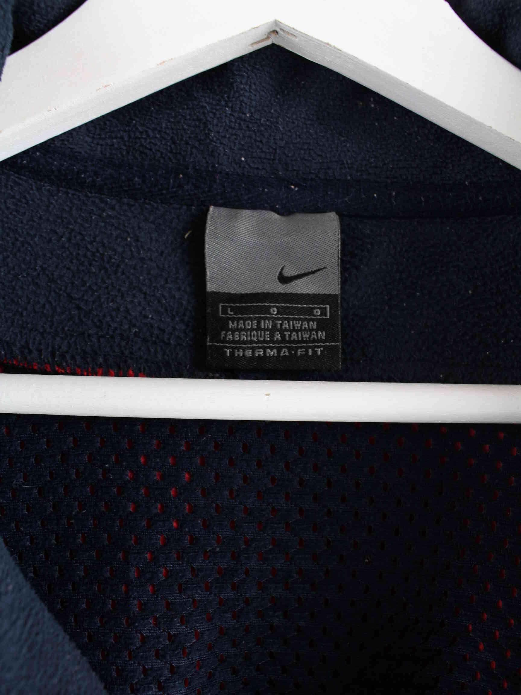 Nike y2k Rose Fleece Half Zip Sweater Blau L (detail image 5)