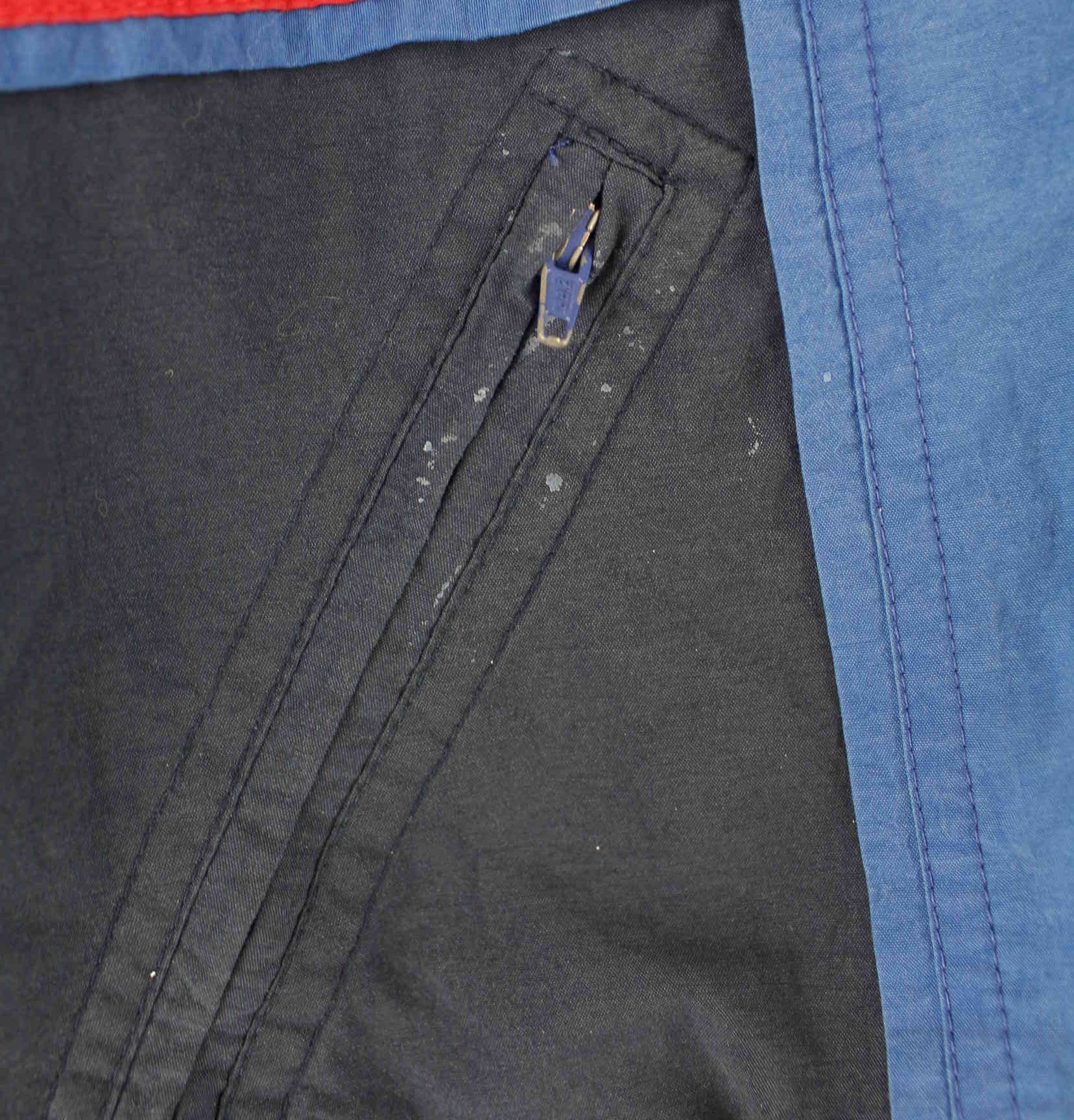 Reebok 90s Vintage Embroidered Trainingsjacke Blau M (detail image 3)