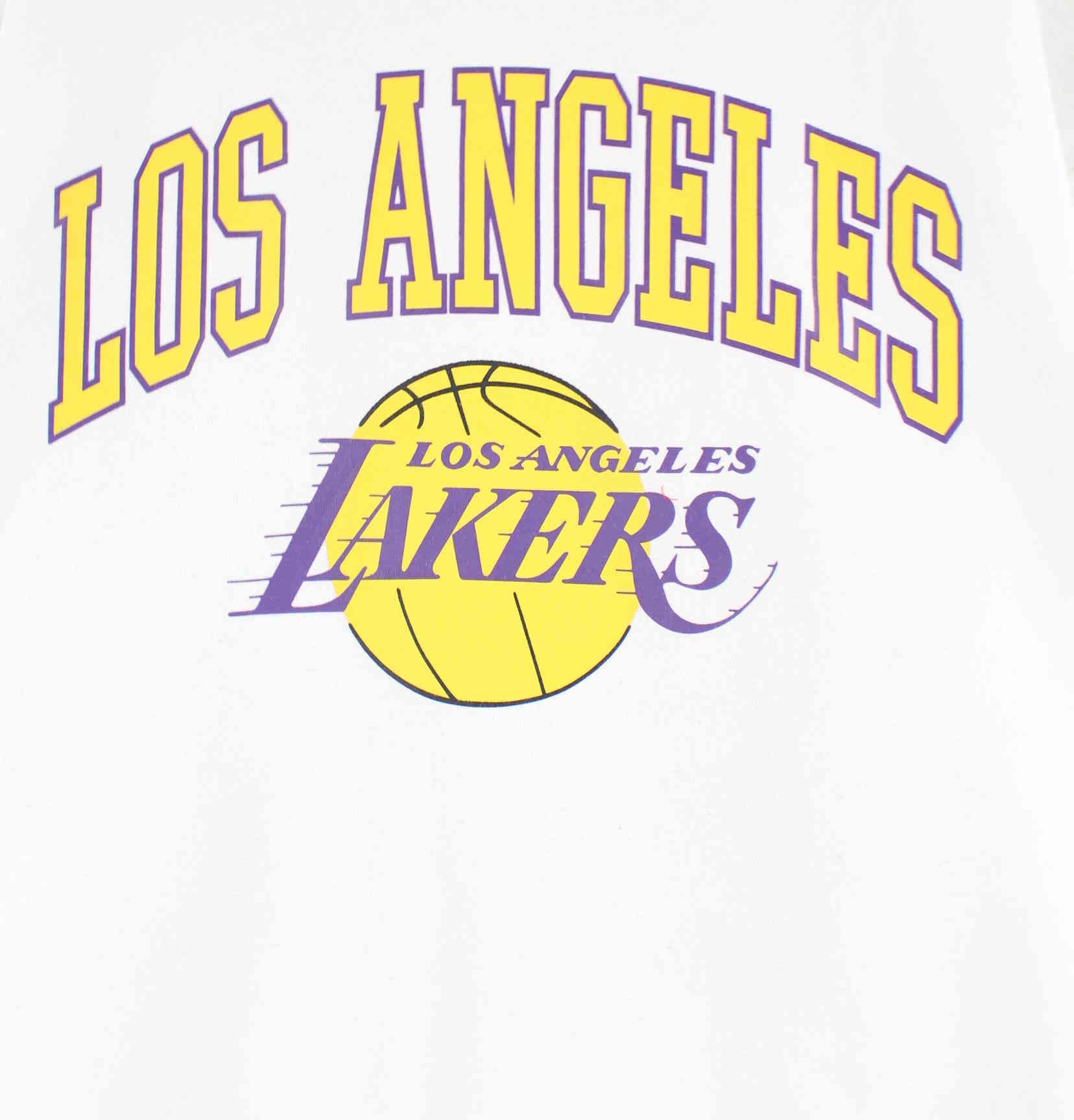 NBA 00s L.A. Lakers Print Sweater Weiß M (detail image 1)
