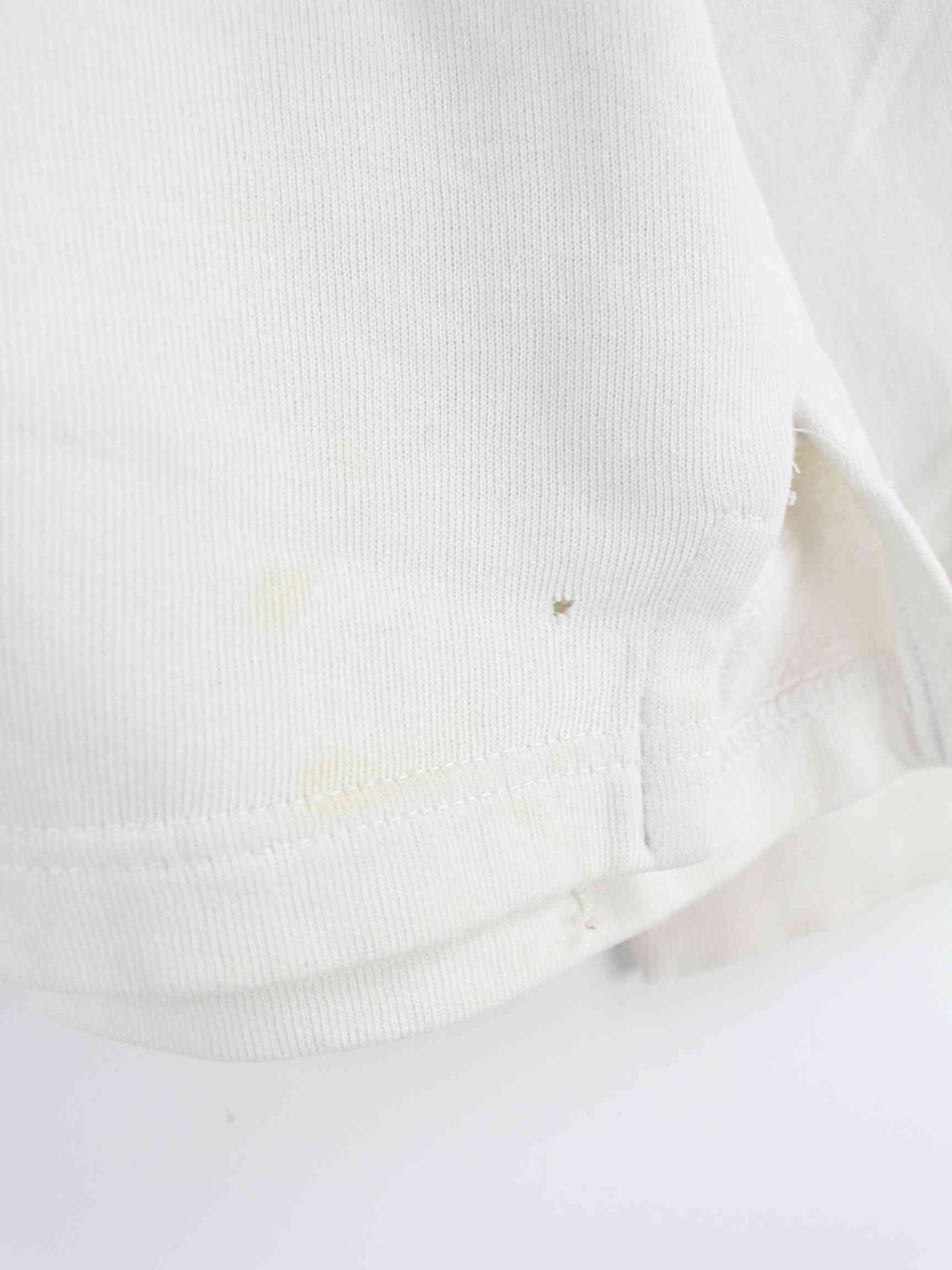Quiksilver 90s Vintage Print Sweater Weiß S (detail image 5)
