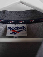 Reebok 90s Vintage Embroidered Sweater Grau S (detail image 2)
