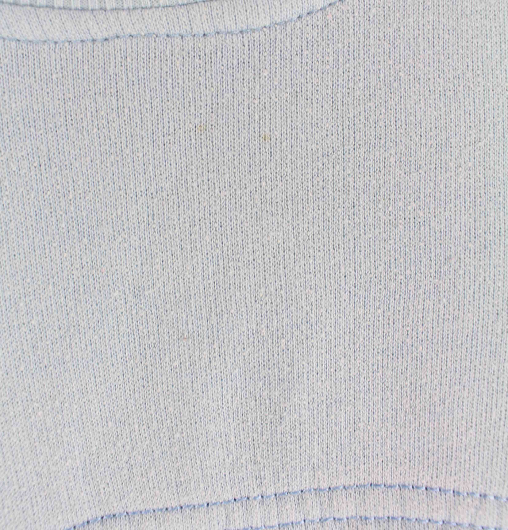 Lacoste 90s Vintage Embroidered Sweater Blau M (detail image 3)