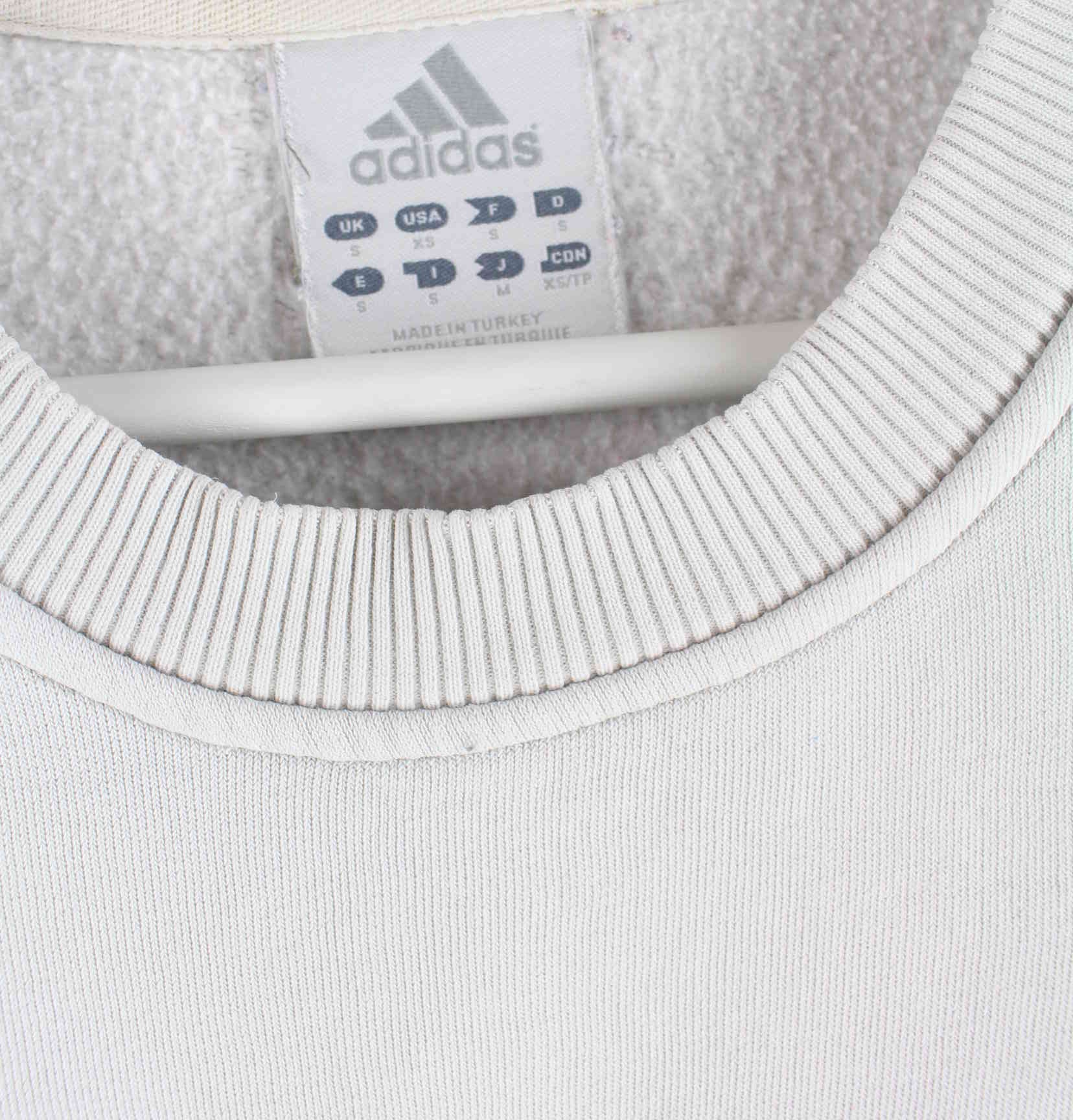 Adidas y2k Embroidered Sweater Beige S (detail image 2)