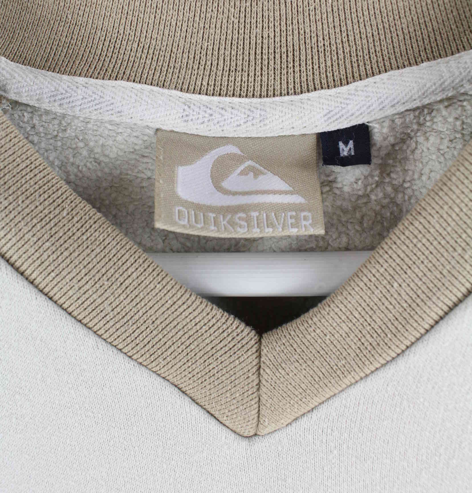 Quiksilver y2k Embroidered Sweater Beige S (detail image 2)