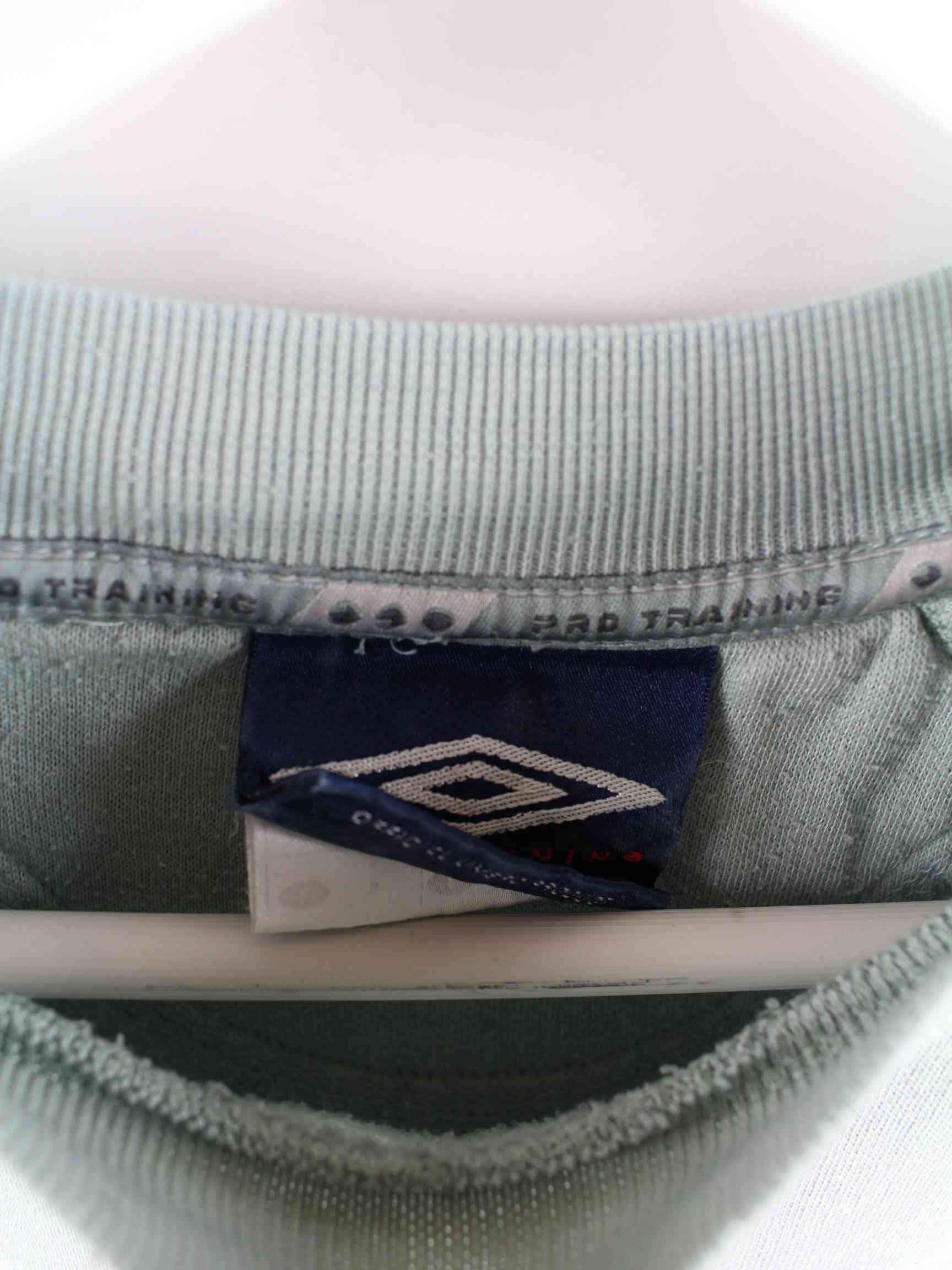 Umbro 90s Vintage Embroidered Sweater Grün M (detail image 3)