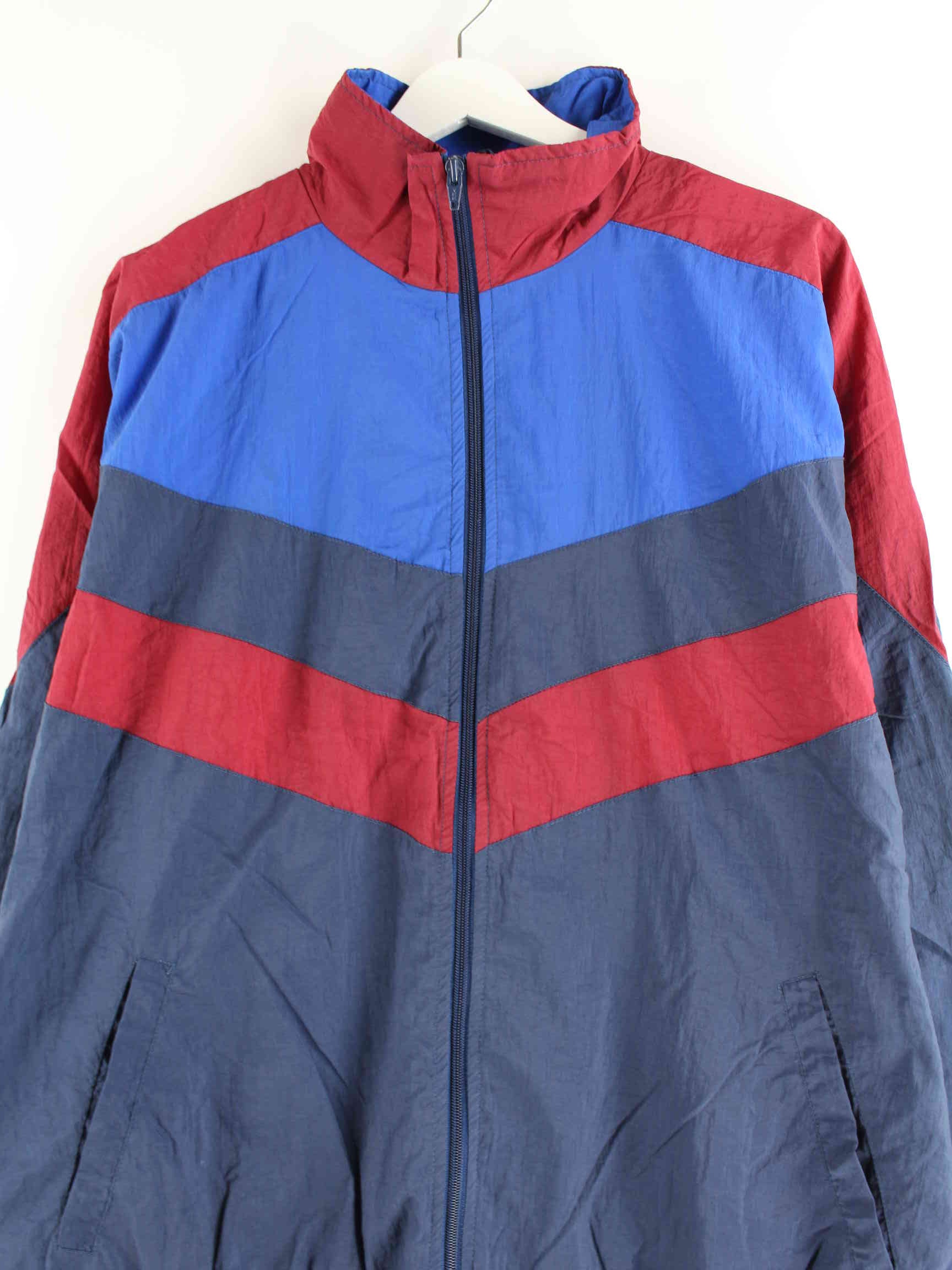 Vintage 90s Trainingsjacke Blau L (detail image 1)