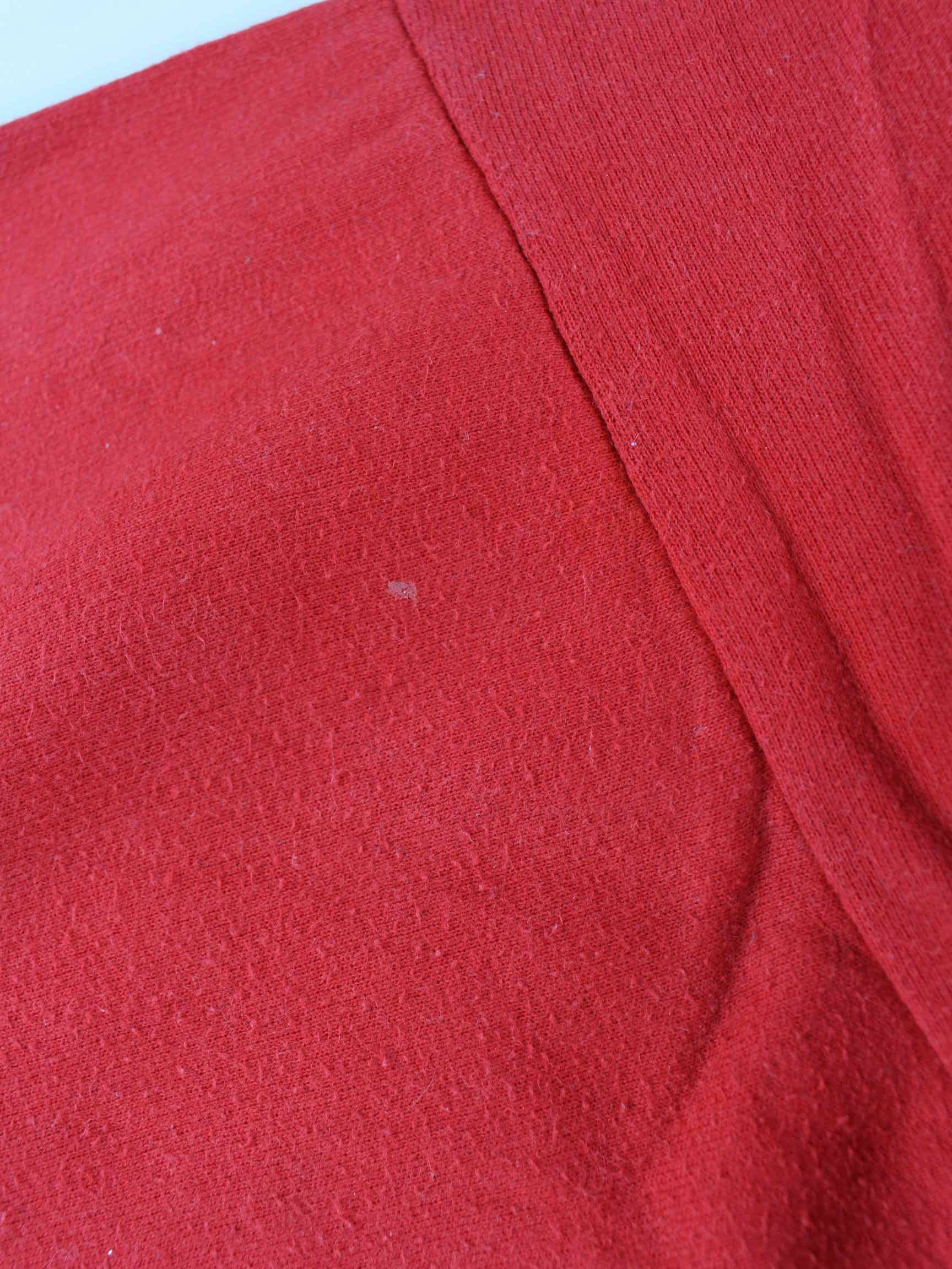 Vintage 80s Champ Print Sweater Rot XS (detail image 2)