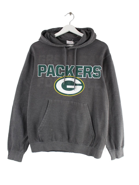 NFL Green Bay Packers Print Hoodie Grau XS