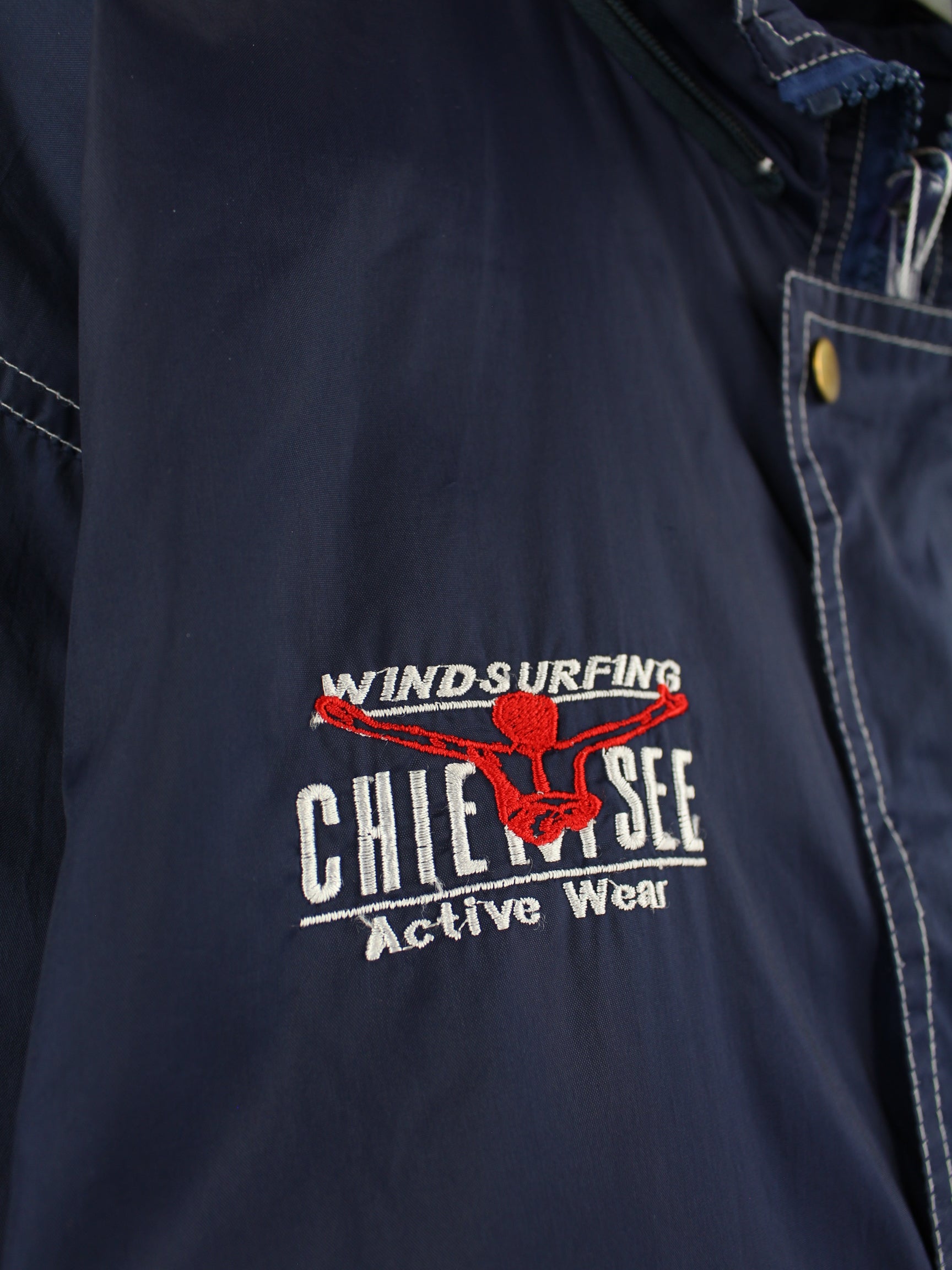 Chiemsee 00s Embroidered Jacket Blue S – Peeces