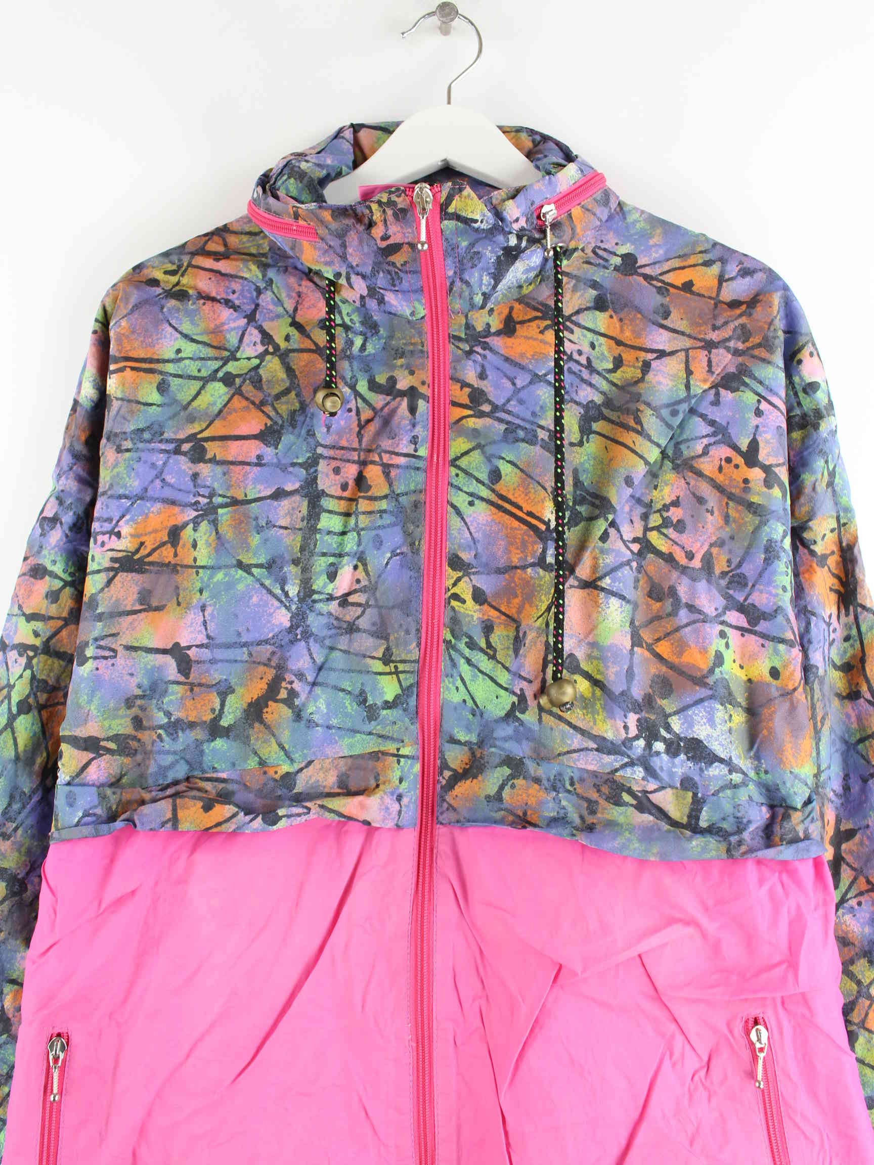 Vintage 90s Crazy Pattern Jacke Mehrfarbig XL (detail image 1)