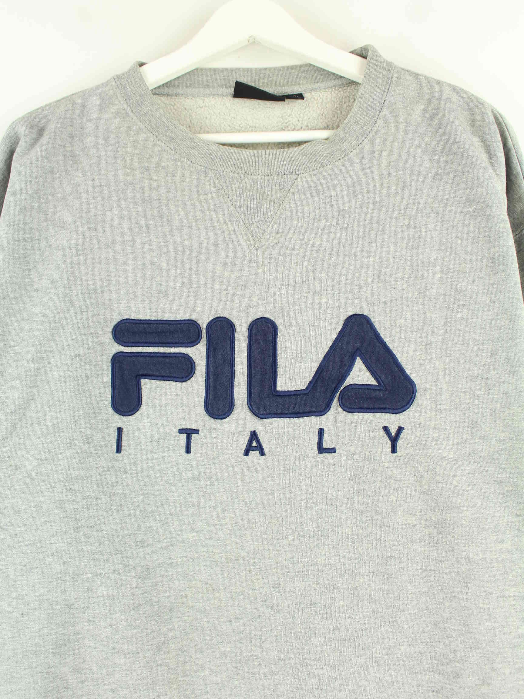 Fila Embroidered Sweater Grau XL (detail image 1)