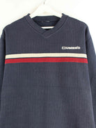 Umbro 90s Vintage Embroidered V-Neck Sweater Blau M (detail image 1)