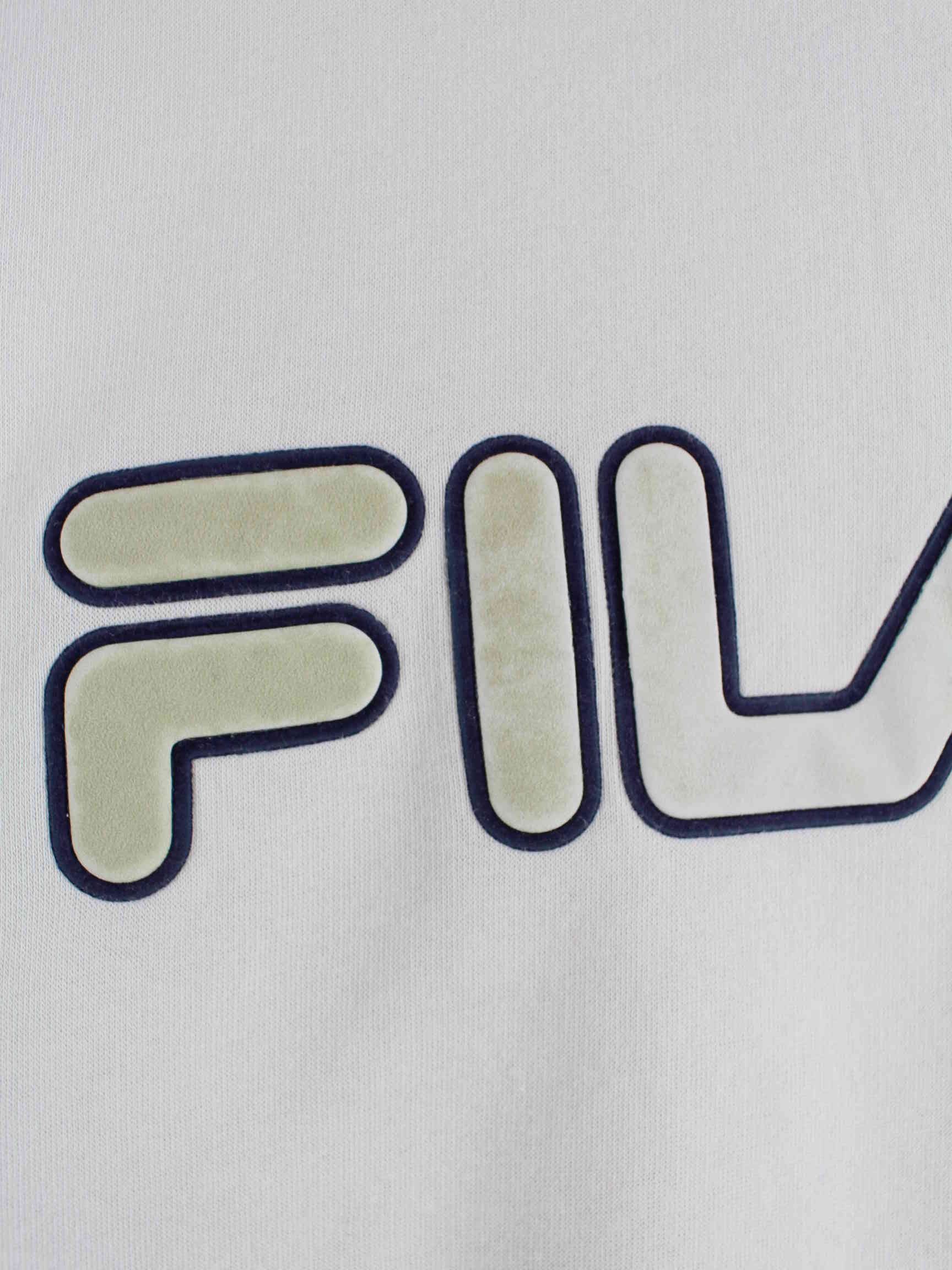 Fila y2k Spellout Sweater Weiß XXL (detail image 2)