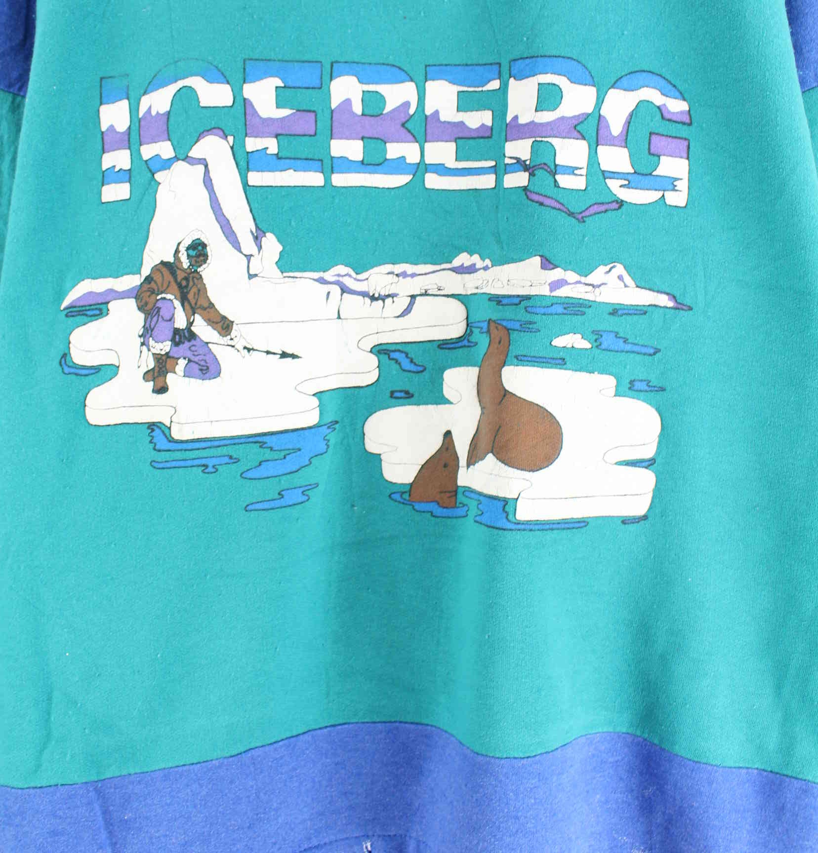 Iceberg 80s Print Sweater Grün M (detail image 1)