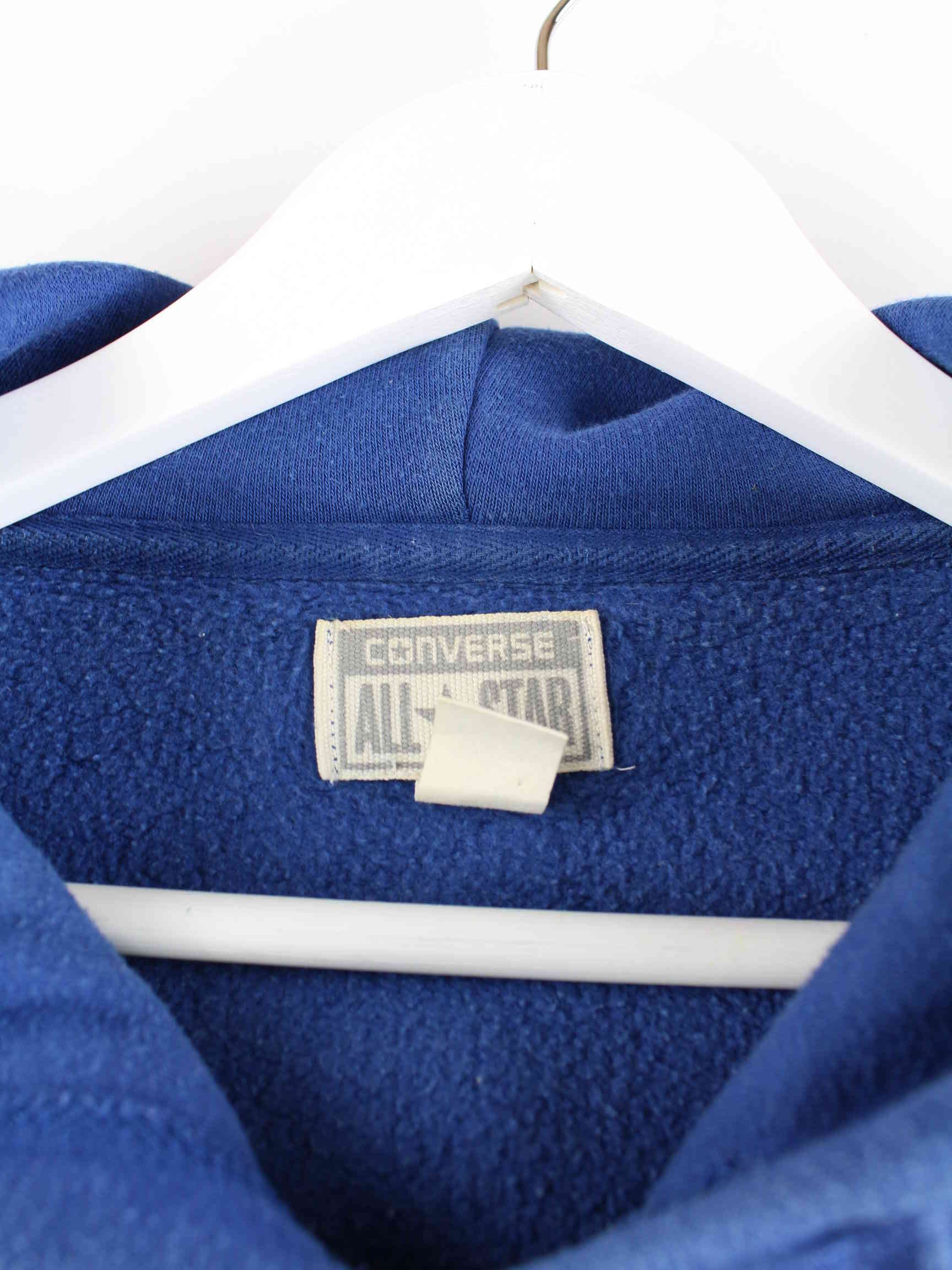 Converse Print Hoodie Blau M (detail image 2)