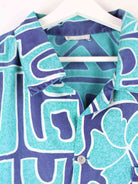 Vintage 90s Vintage Hawaii Hemd Türkis M (detail image 2)