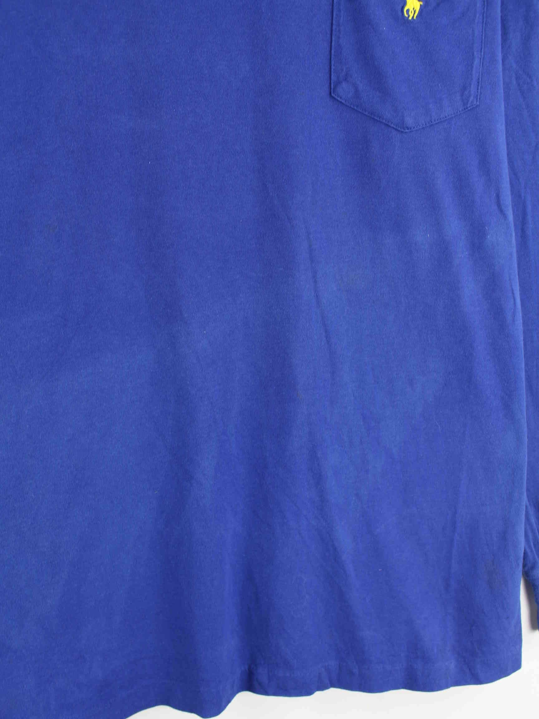 Ralph Lauren Basic Sweater Blau L (detail image 2)