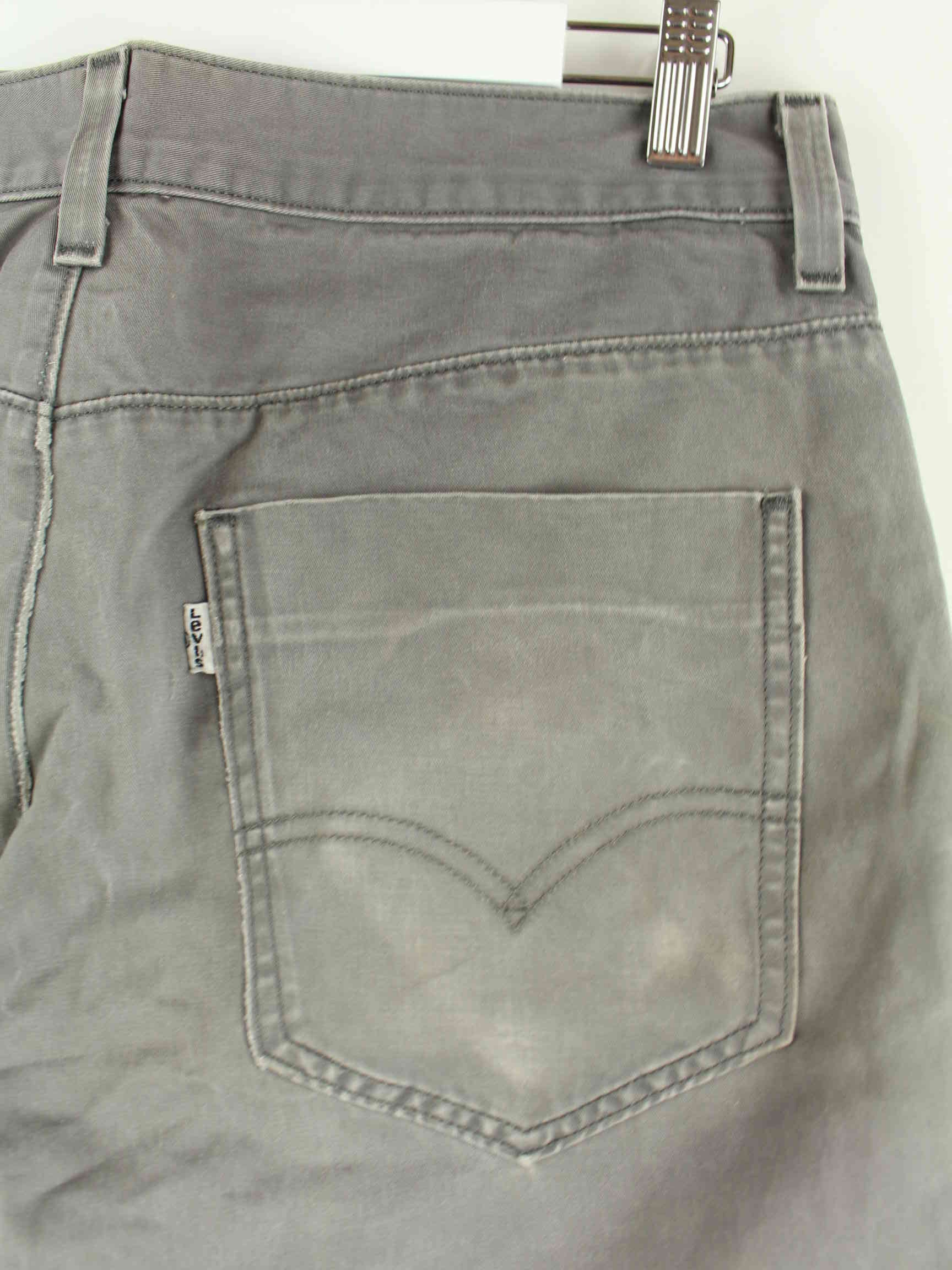 Levi's 511 White Tab Chino Shorts Grau W32 (detail image 4)