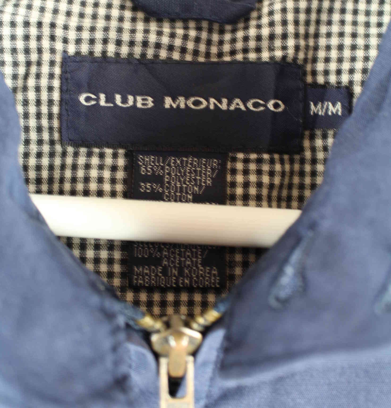 Club Monaco Harrington Jacke Blau M (detail image 2)