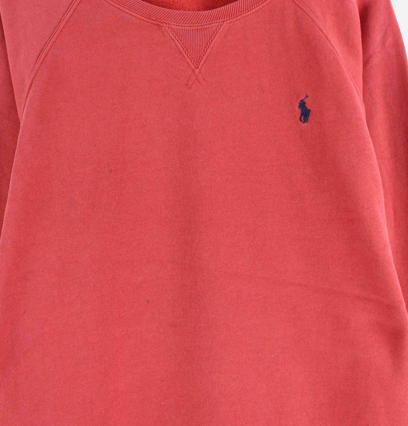 Ralph Lauren Damen y2k Faded Sweater Rot L (detail image 1)