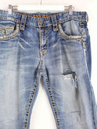 Vintage Rock Revival Jeans Blau W34 L32 (detail image 2)