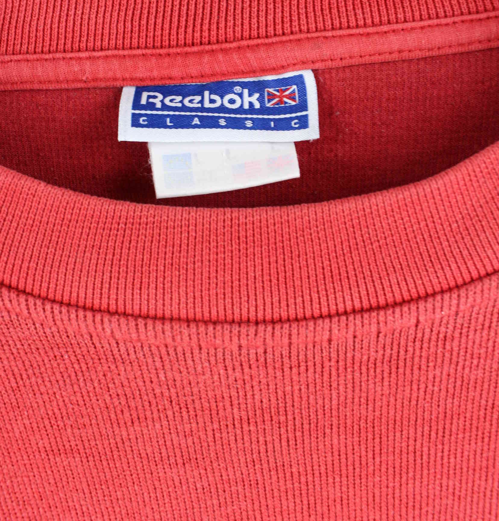 Reebok y2k Embroidered Sweater Rot L (detail image 2)