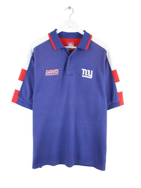 NFL New York Giants Polo Blau L