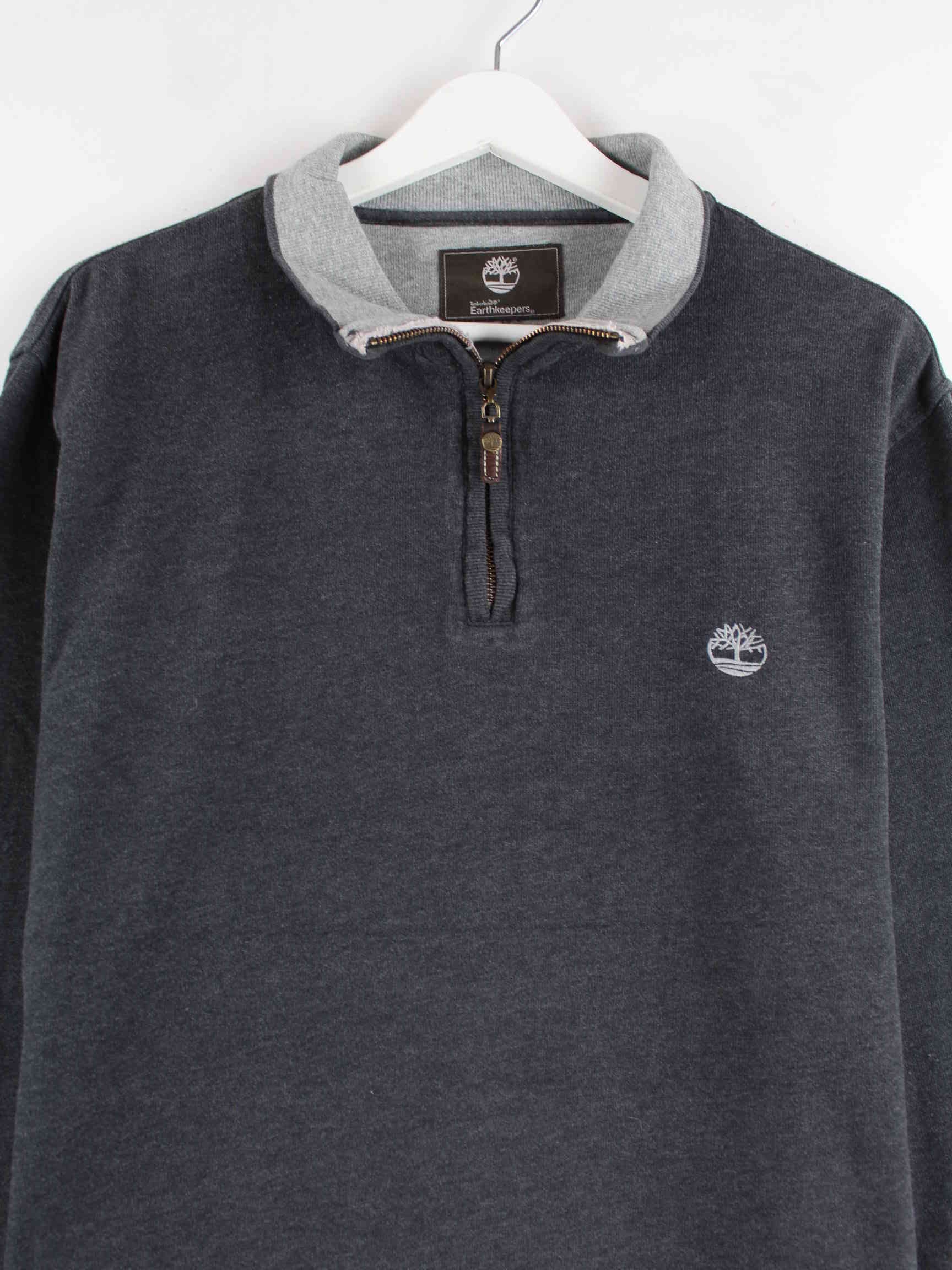 Timberland Half Zip Sweater Grau M (detail image 1)