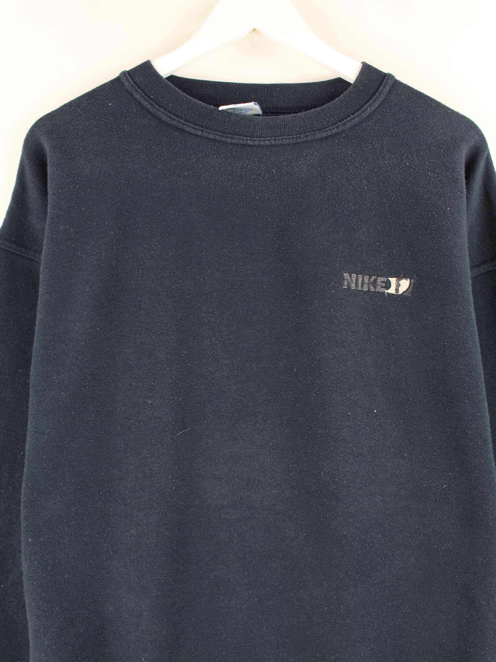 Nike y2k Embroidered Sweater Blau XL (detail image 1)