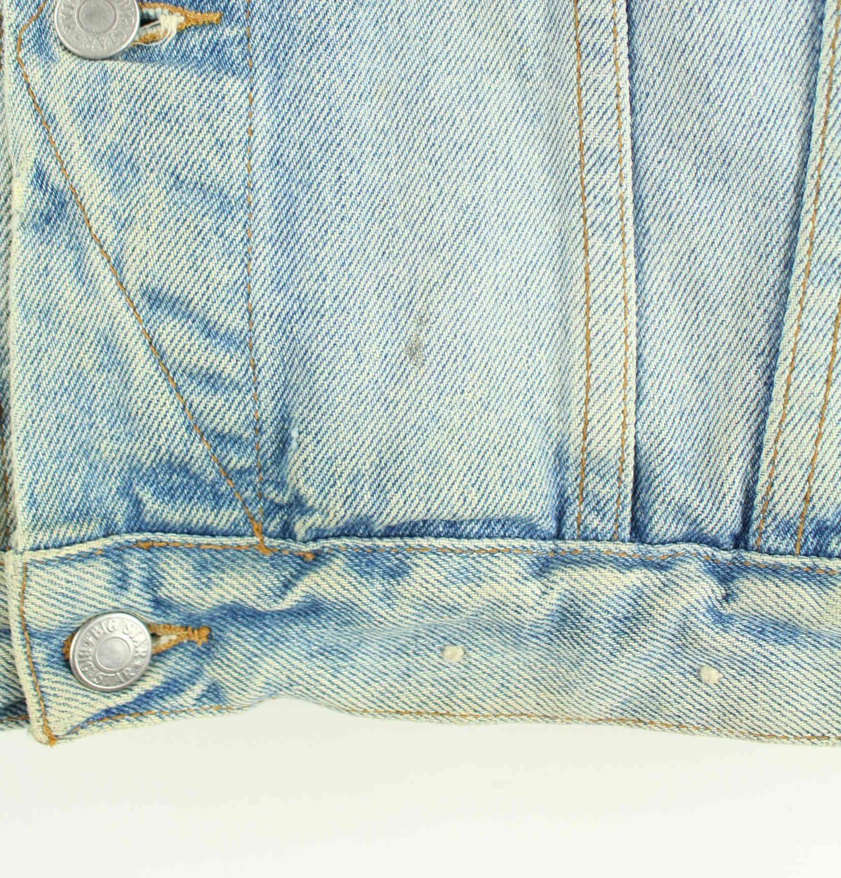 Vintage 90s Big Star Jeans Jacke Blau L (detail image 4)