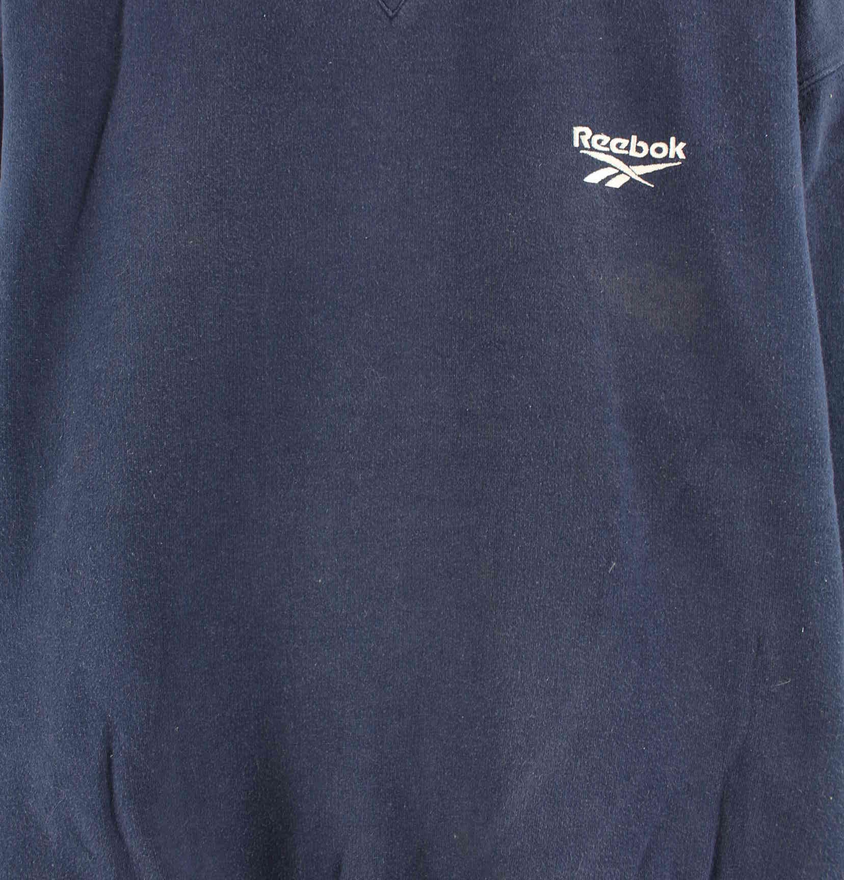 Reebok y2k Embroidered Sweater Blau M (detail image 1)