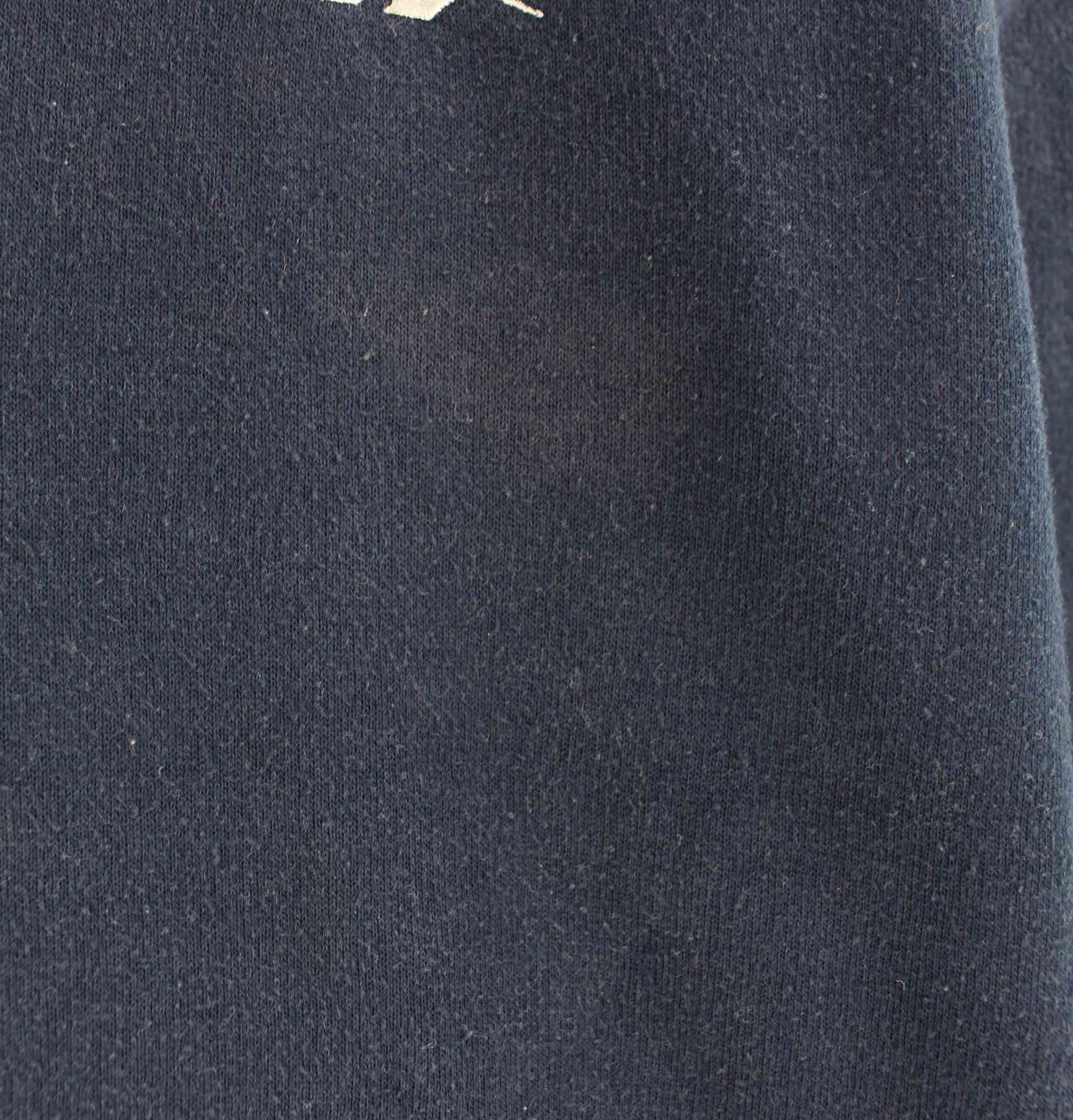 Reebok y2k Embroidered Sweater Blau M (detail image 2)