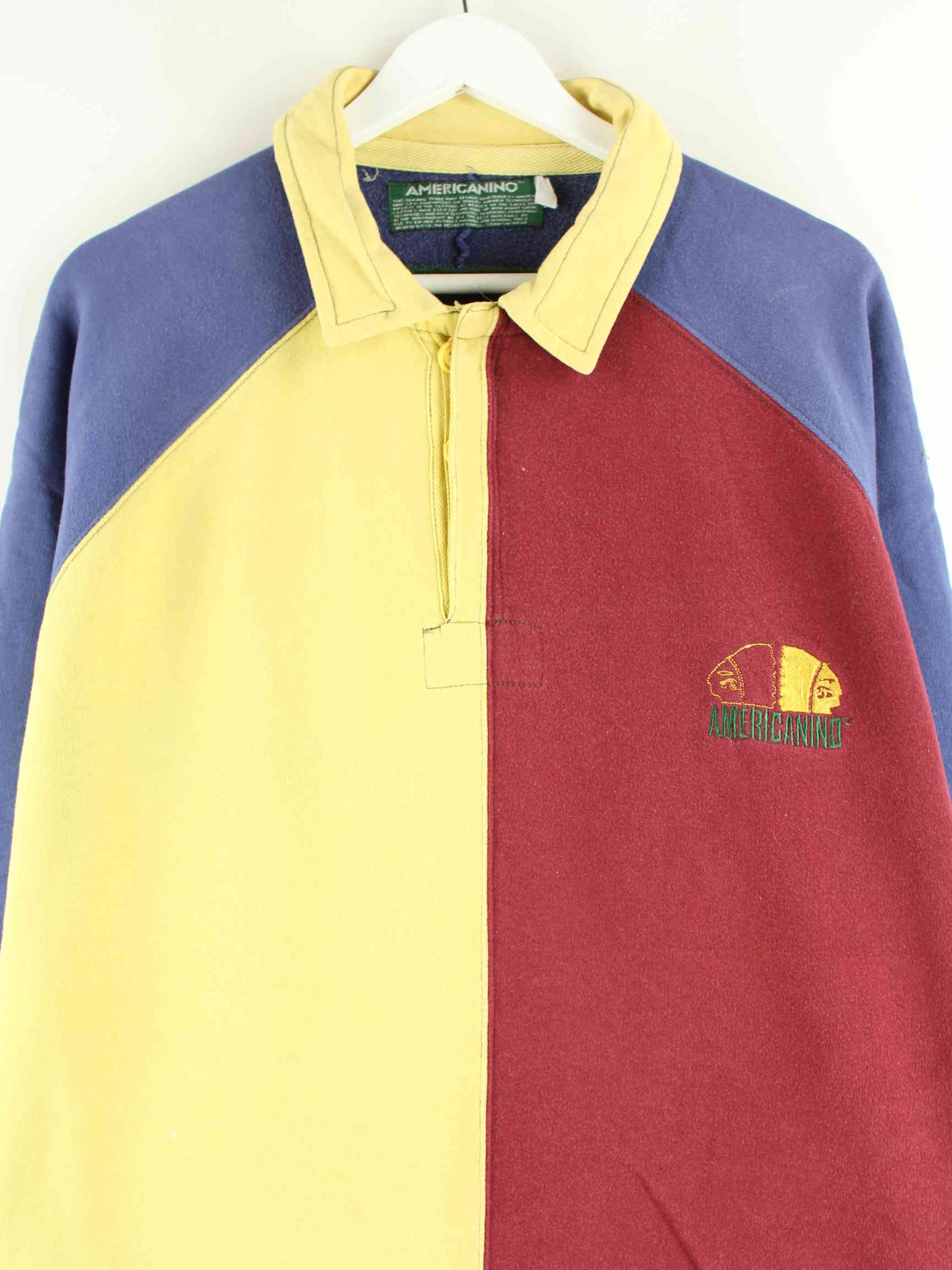 Vintage 90s Polo Sweater Grün XL (detail image 1)