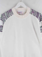 Ellesse Damen 90s Vintage Pattern Sweater Weiß S (detail image 1)