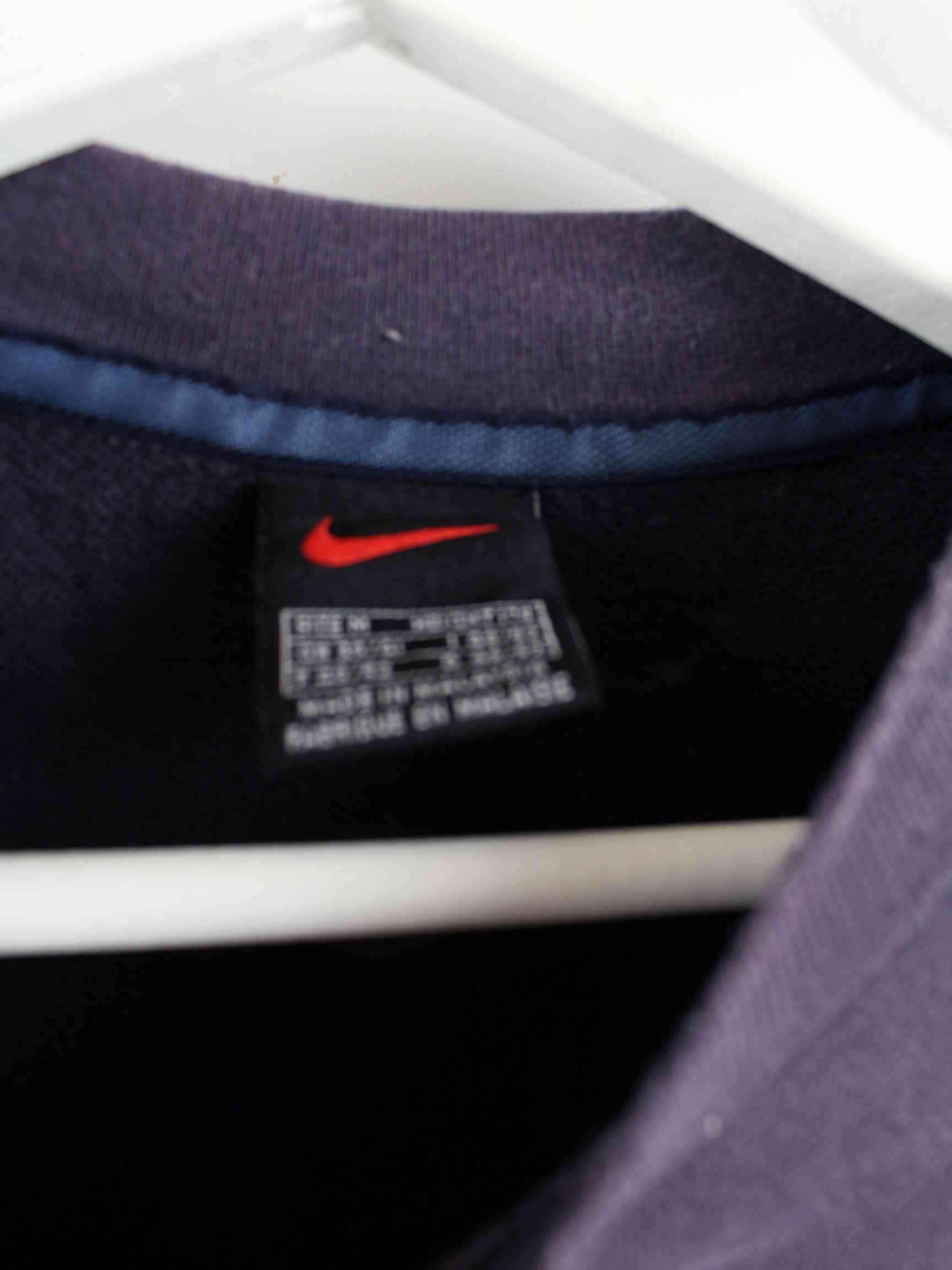 Nike 90s Vintage Swoosh Sweater Blau M (detail image 3)