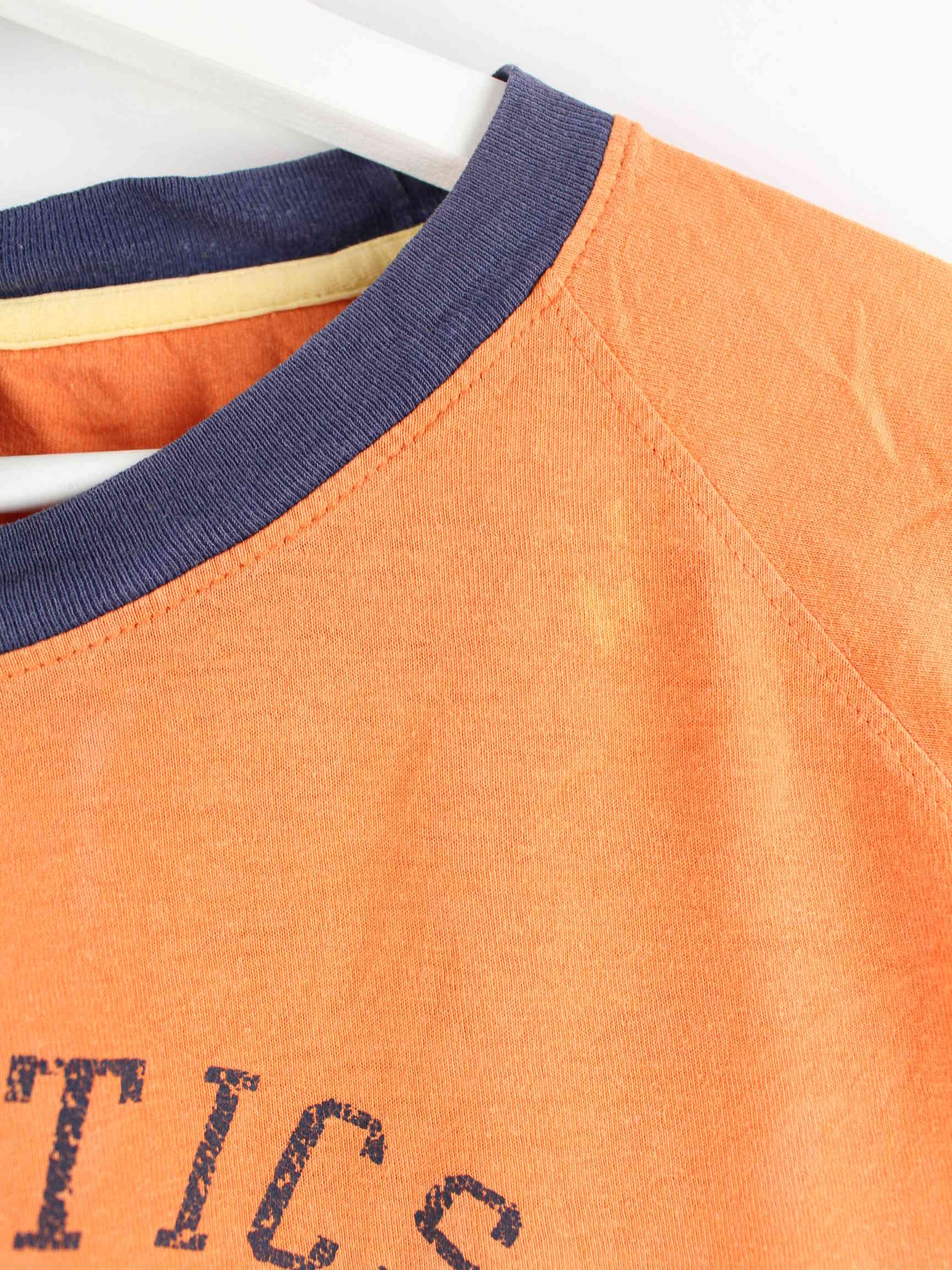 Tommy Hilfiger y2k Print T-Shirt Orange L (detail image 4)