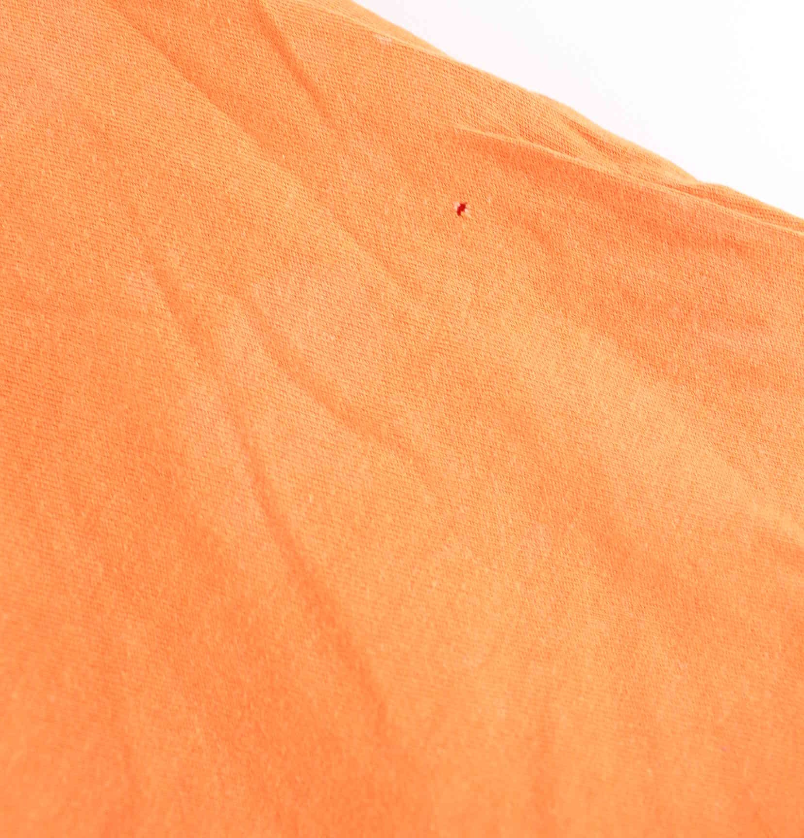 Tommy Hilfiger y2k Print T-Shirt Orange L (detail image 5)