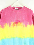 Adidas 90s Vintage Embroidered Tie Dye Sweater Mehrfarbig XS (detail image 1)