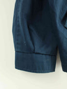 Lacoste 90s Vintage Harrington Jacke Blau L (detail image 4)