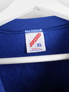 Jerzees 90s Vintage Basic Sweater Blau XL (detail image 2)