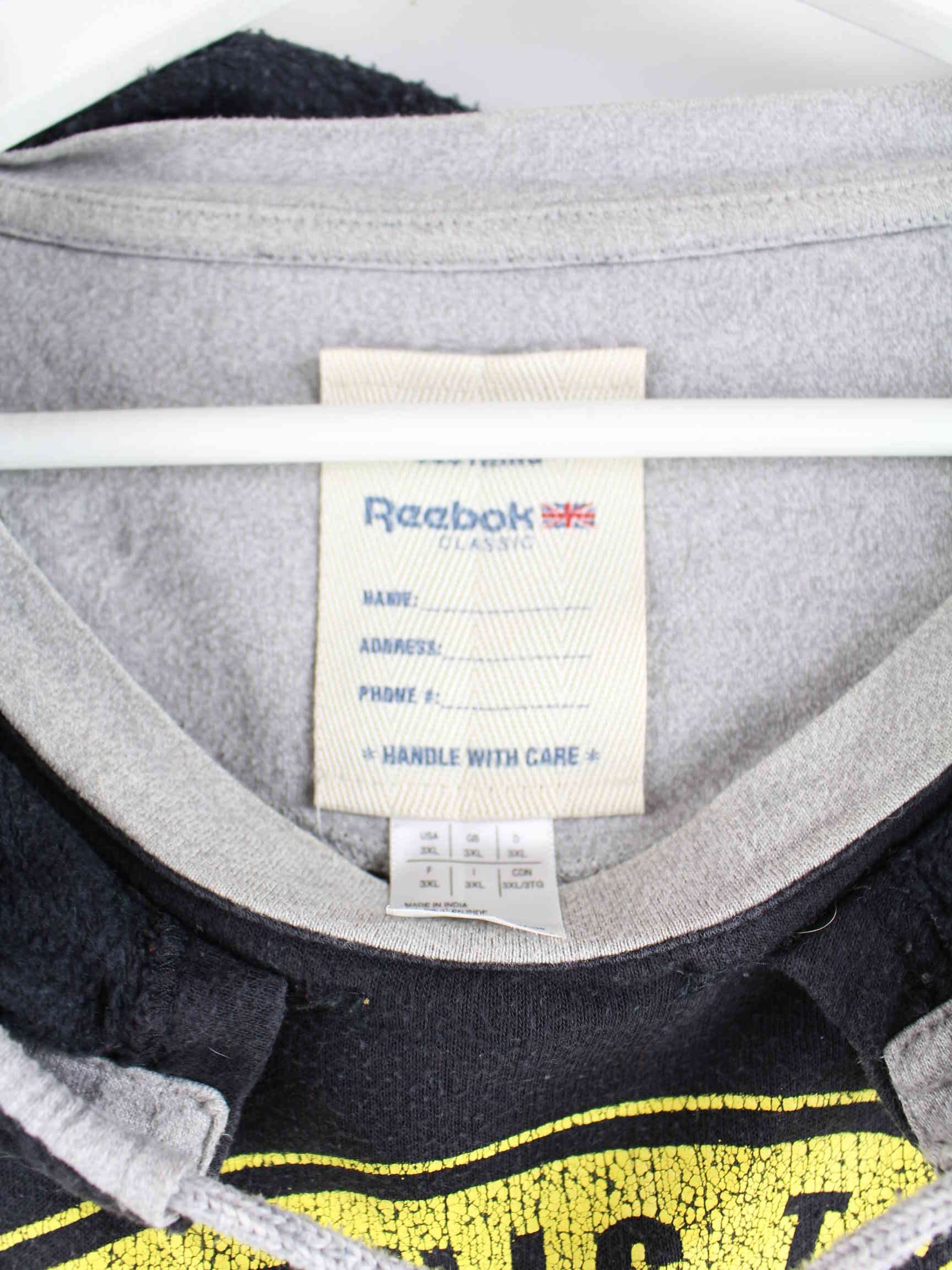 Reebok Print Hoodie Schwarz 3XL (detail image 2)